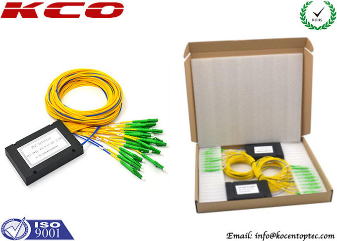 Θραύστης οπτικών ινών CATV, πλαστικός συνδετήρας Sc UPC ενότητας 2x16 θραυστών PLC