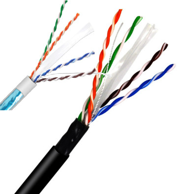 8 άμεσο σακάκι ενταφιασμών Cat6 1000ft LSZH αντοχής πυρήνων